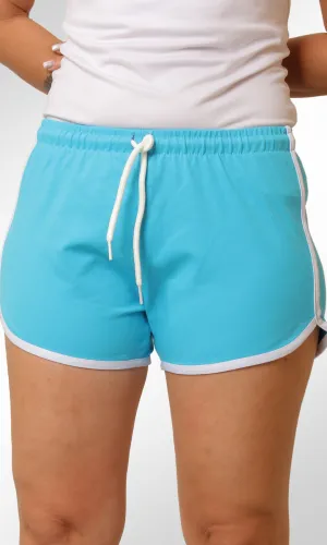 Women Cotton Hot Short (Baby Blue)