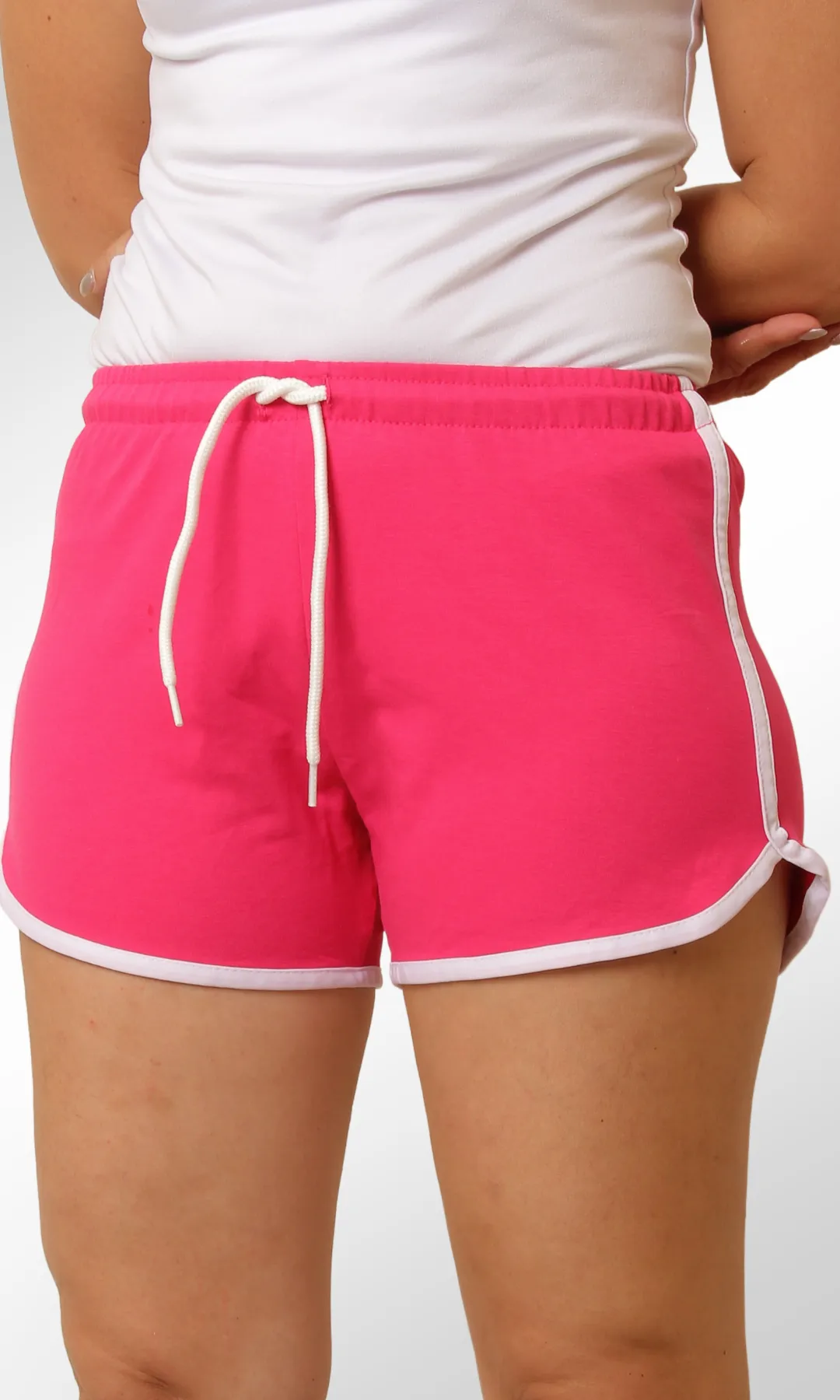 Women Cotton Hot Short (Fuchsia)