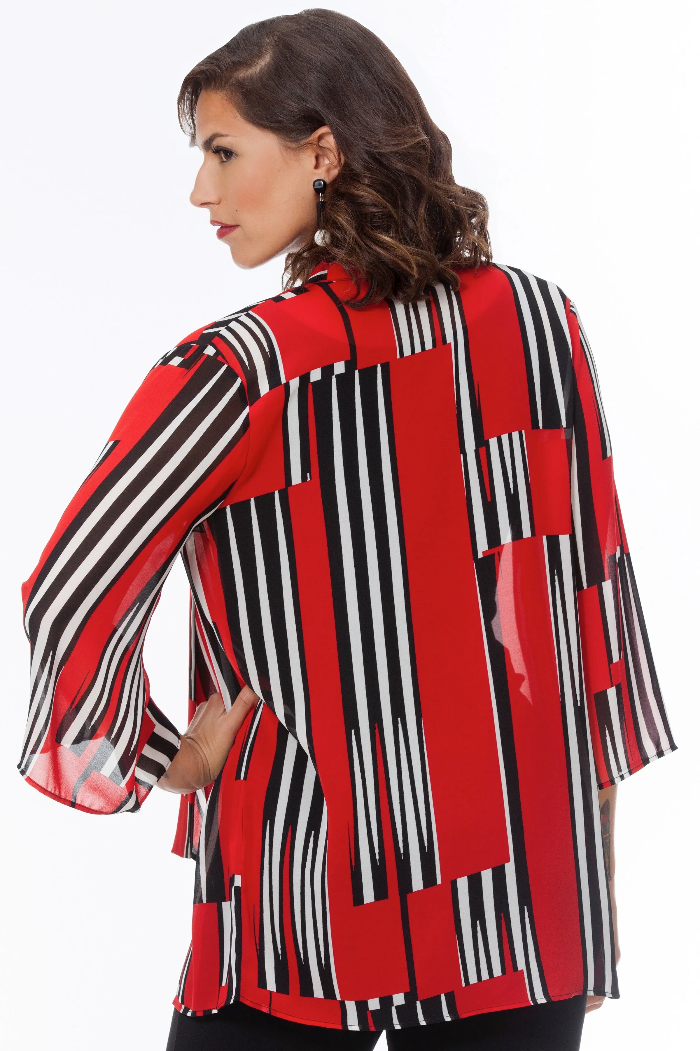 Women's Kimono Jacket - Scarlett Piano