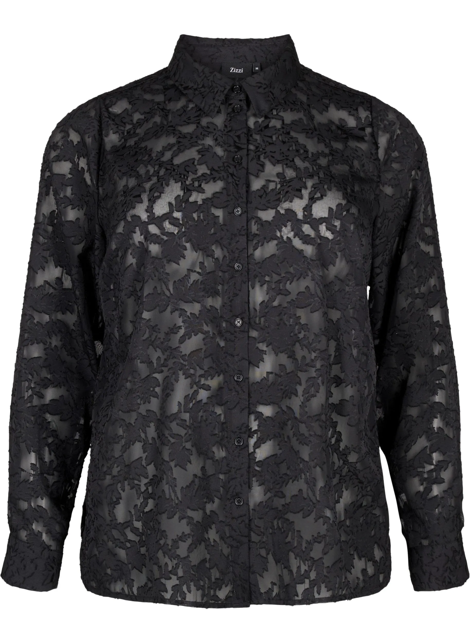 Zizzi Denita Shirt in Black